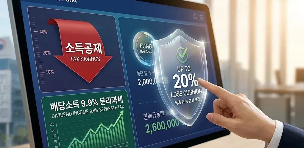 2026 국민성장펀드 가입방법 총정리 | 소득공제·손실보전 혜택부터 유의사항까지 - image